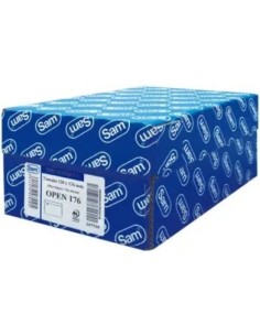 C 250 sobre blanco fº prolongado 100g 260x360mm autoadhesivo sam